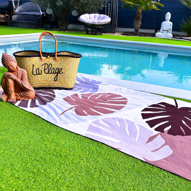 Serviette de plage microfibre Mindil 90x170cm