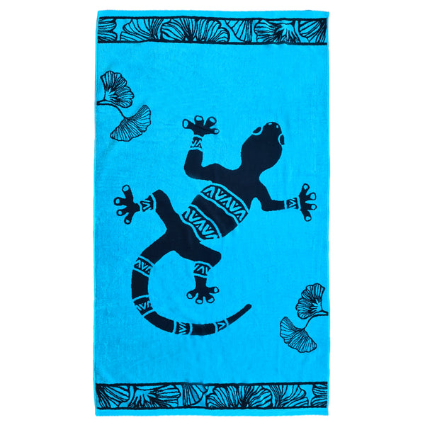 Serviette de plage coton gekko Bradford - Le comptoir de la plage