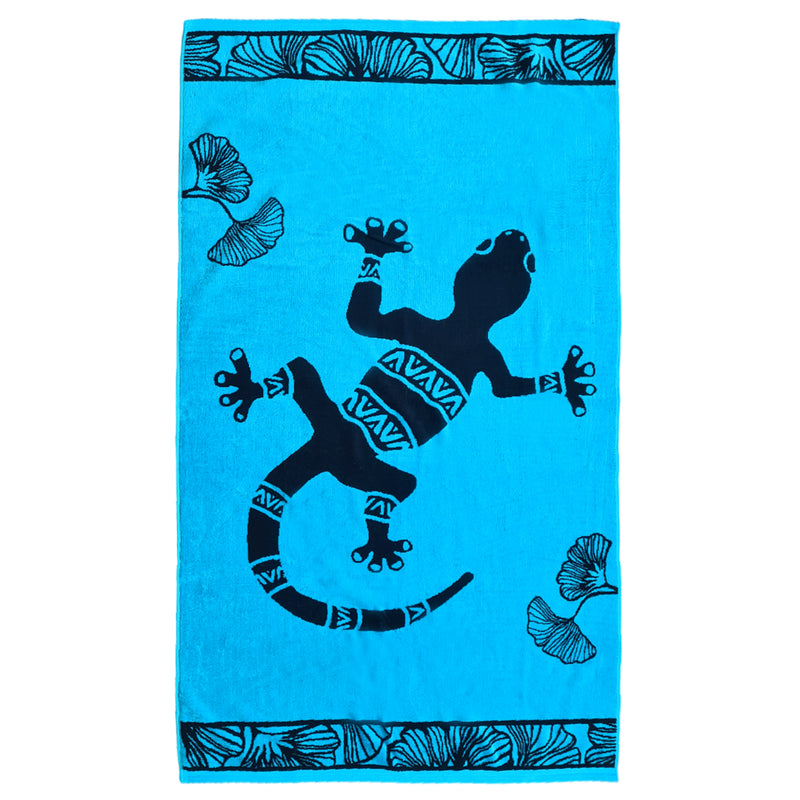 Serviette de plage coton gekko Bradford - Le comptoir de la plage
