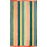 serviette de plage jacquard dalia 100x175 cm, 470 g/m², coton doux et épais, ultra absorbante, pour la plage et piscine.