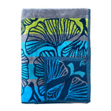 serviette de plage éponge velours jacquard playamar L 100x175 cm en coton 470 g/m² douce et absorbante, idéale plage et piscine