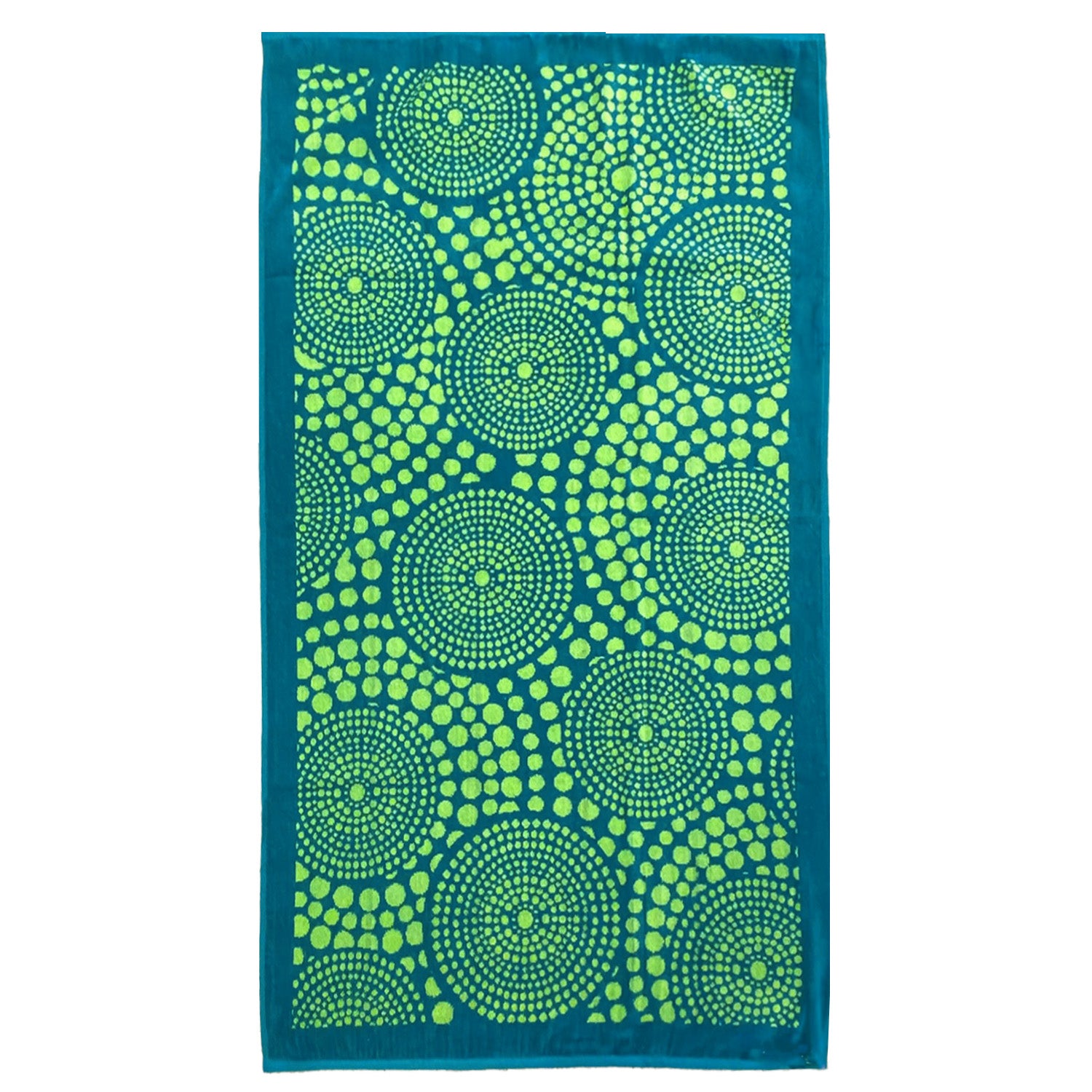 Collection supérieure de serviettes de plage en coton jacquard luxueux à rayures multiples, surdimensionnées