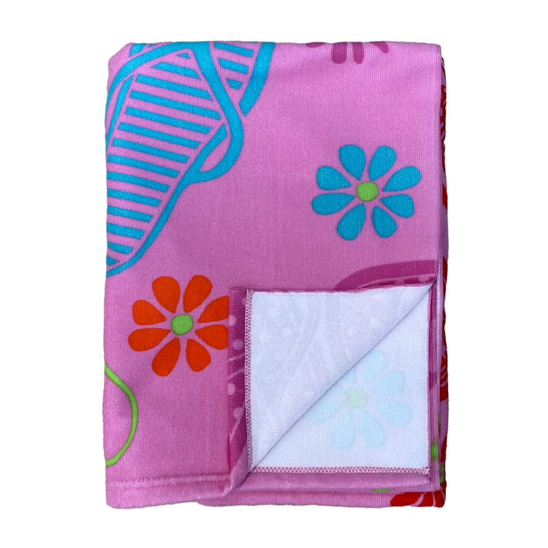 Serviette de plage microfibre Flip-Flop 90x170cm