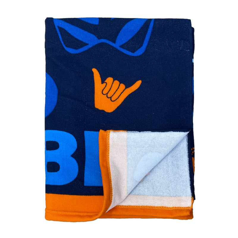 Serviette de plage microfibre 100% polyester Golfo