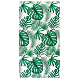 serviette de plage microfibre multicolore listy 90x170 cm 220g/m² motifs fleurs douce et absorbante, idéale pour la piscine ou la plage