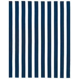 serviette de plage microfibre multicolore rayada bleu marine  140x170 cm  220g/m² motifs rayures douce et absorbante, idéale pour la piscine ou la plage.