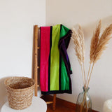 Serviette en coton en coton Happy Fresh, large - Le comptoir de la plage