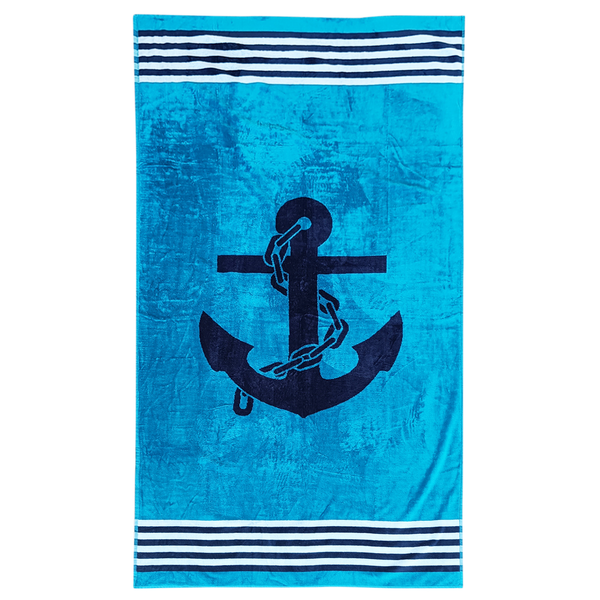 Drap de bain en coton Atlantic - Le comptoir de la plage