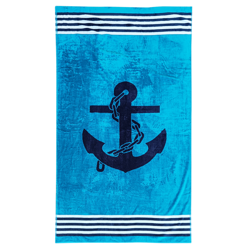 Drap de bain en coton Atlantic - Le comptoir de la plage