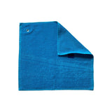 Essuie-mains cuisine uni turquoise 50 x 50 set de trois pièces