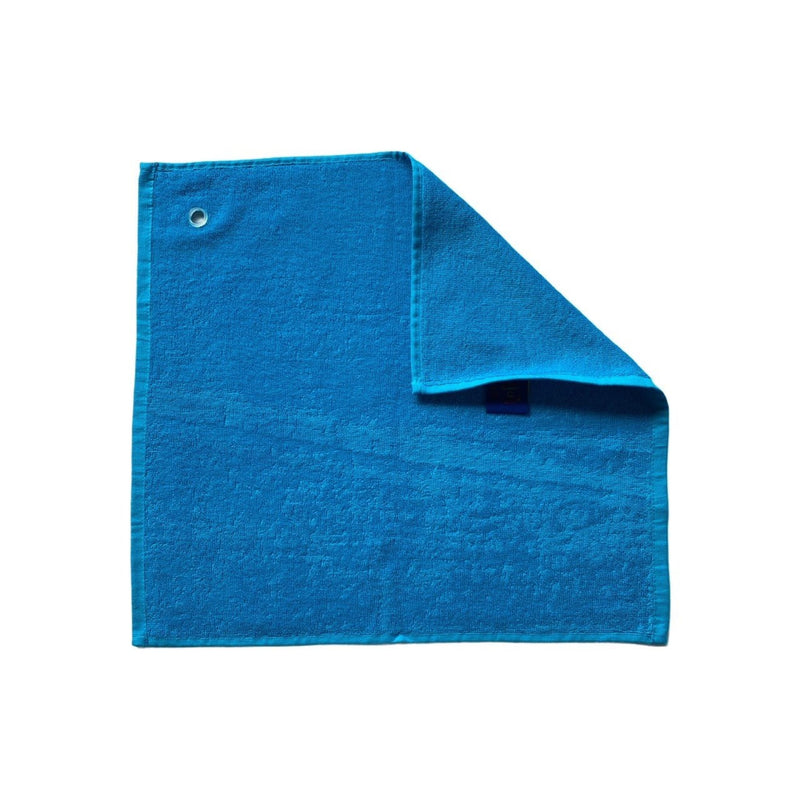 Essuie-mains cuisine uni turquoise 50 x 50 set de trois pièces