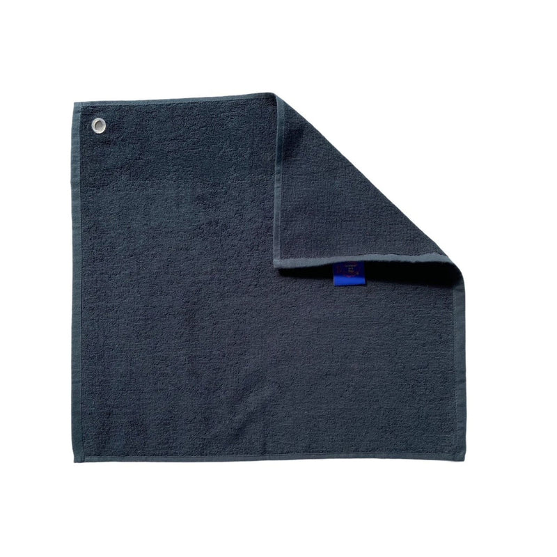 Essuie-mains cuisine uni noir 50 x 50 set de trois pièces