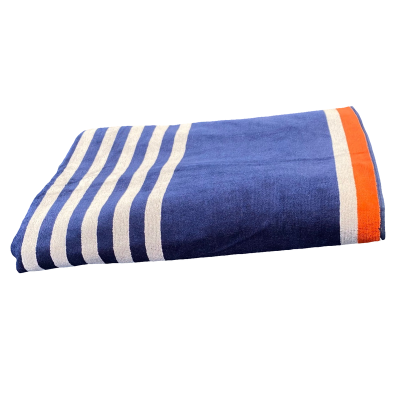 Drap de bain éponge Velours Jacquard Cliffe, extra large - Le comptoir de la plage