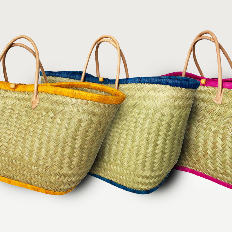 Collection paniers artisanaux Feston - Le comptoir de la plage