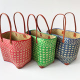 Collection de paniers artisanaux Frise - Le comptoir de la plage