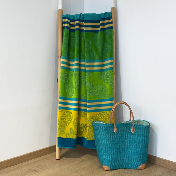 Drap de bain en coton Cancun, large - Le comptoir de la plage