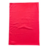 Lot de 2 Duos de torchons assortis bicolores carreaux rouges 50 x 70