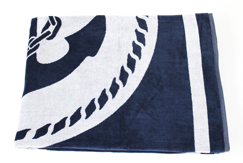 Serviette de plage éponge Velours Jacquard Edison - Taille XXL