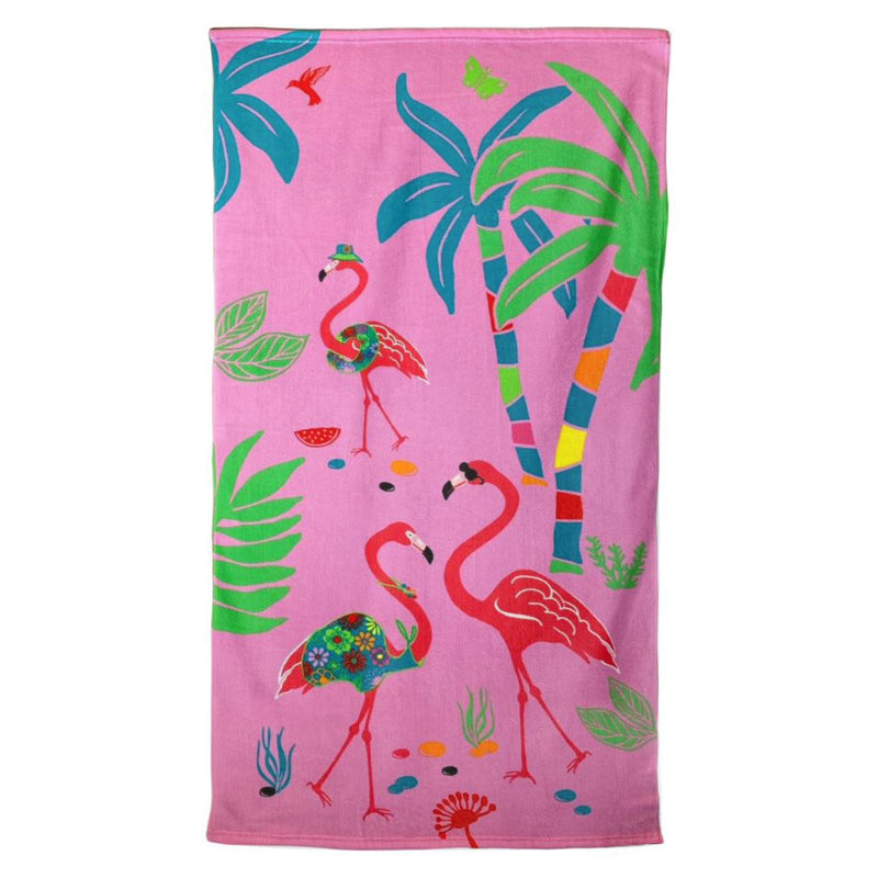 Drap de bain pour enfant en microfibre Familia - Le comptoir de la plage