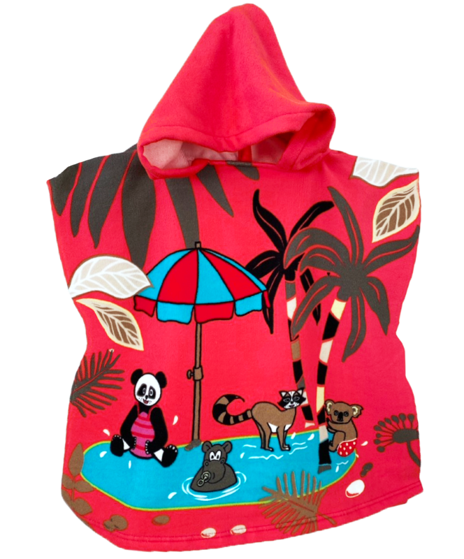Poncho de bain enfant microfibre Baignade