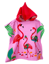 Poncho de bain enfant microfibre Familia
