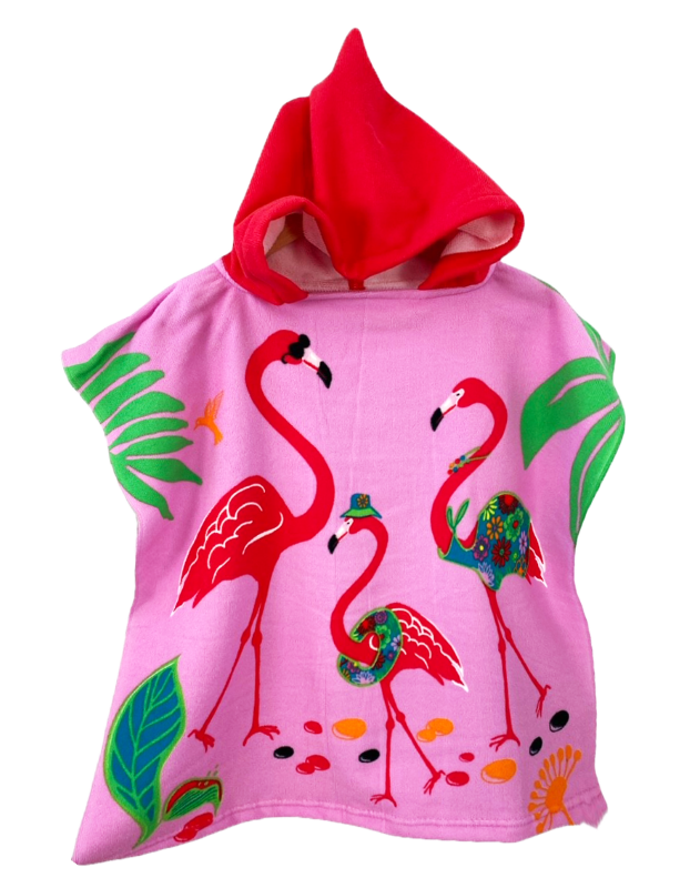 Poncho de bain enfant microfibre Familia