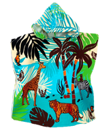 Poncho microfibre pour enfant Savana - Le comptoir de la plage