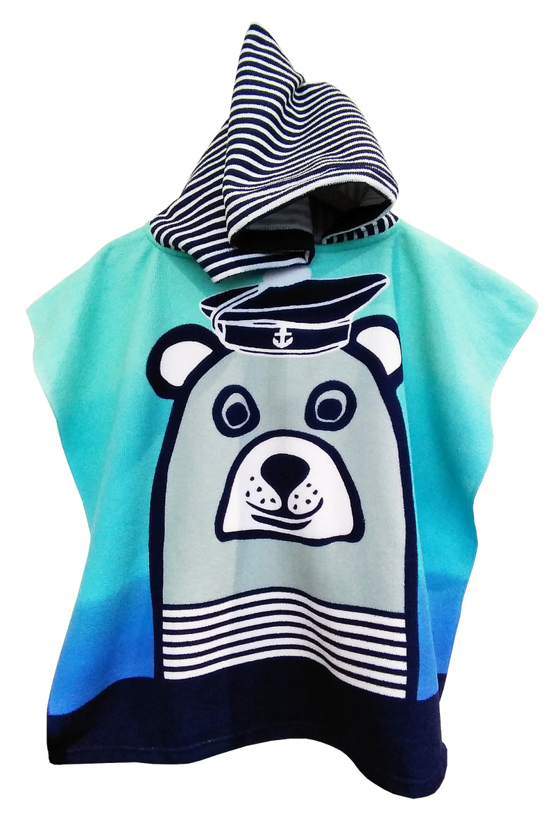 Poncho de bain enfant microfibre Teddy