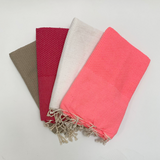 Fouta plate Nid d'Abeille Maya