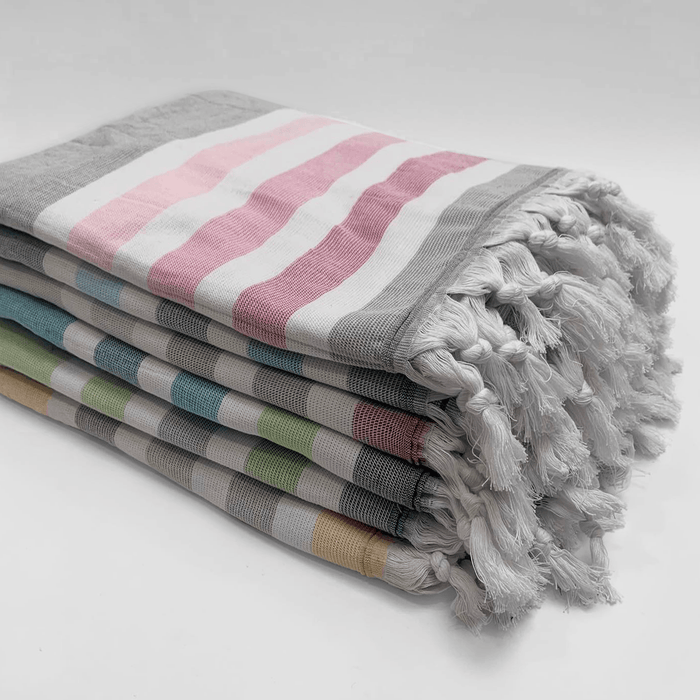 le comptoir de la plage Fouta coton doublée éponge Zuma