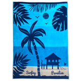 Serviette de plage en coton Harrington, extra large - Le comptoir de la plage