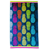 Serviette de plage éponge Velours Jacquard Ipala - Taille L
