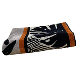 Serviette de plage éponge Velours Jacquard Inagua, extra large - Le comptoir de la plage