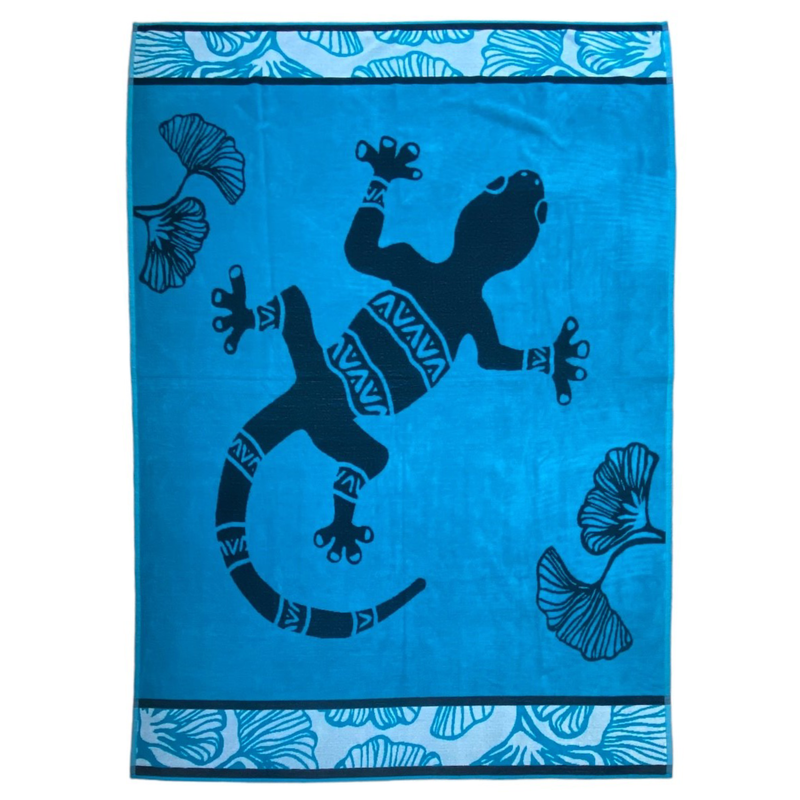 Serviette de plage en coton Kaly, extra large - Le comptoir de la plage