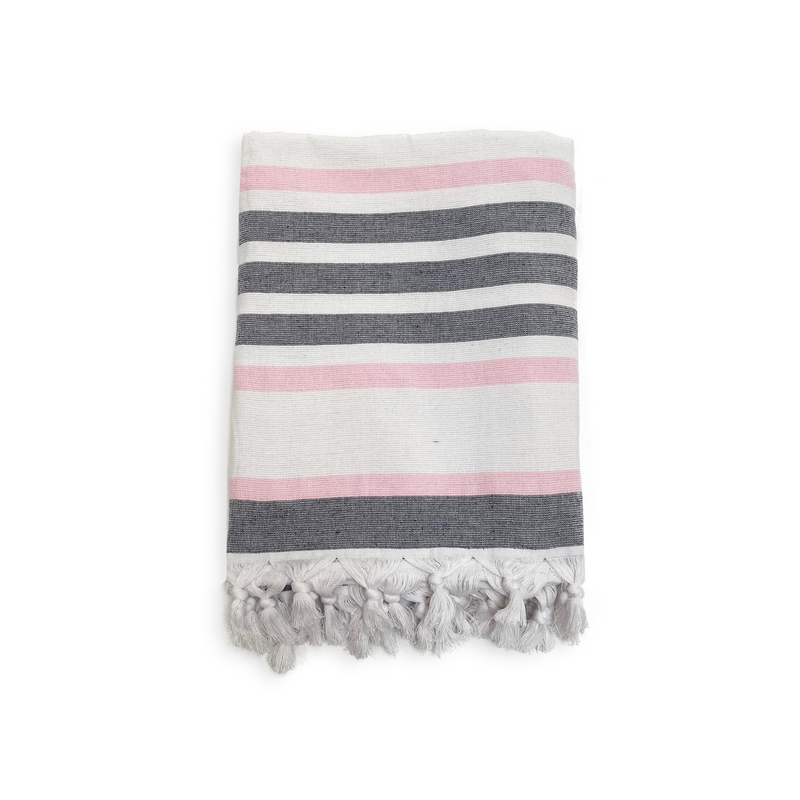 Fouta coton doublée éponge Latigo