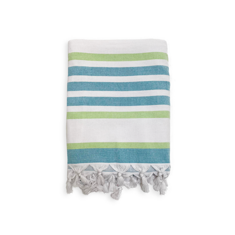 Fouta coton doublée éponge Latigo