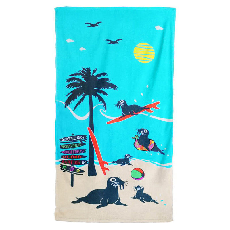 Serviette microfibre enfant Morsy - Le comptoir de la plage