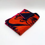 Serviette de plage éponge Velours Jacquard Mosquito - Taille L