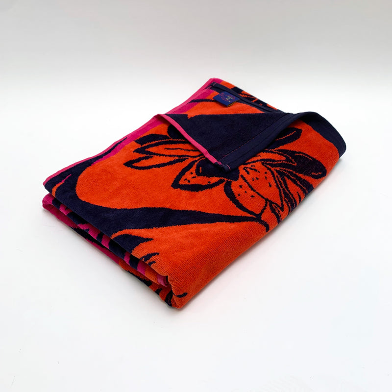 Serviette de plage éponge Velours Jacquard Mosquito - Taille L
