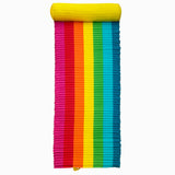 Matelas de plage rayé Rainbow 60x180cm - Le comptoir de la plage