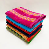 Collection Milonga serviettes en coton - Le comptoir de la plage