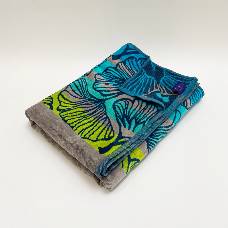 Serviette de plage éponge velours Jacquard Playamar - Taille L