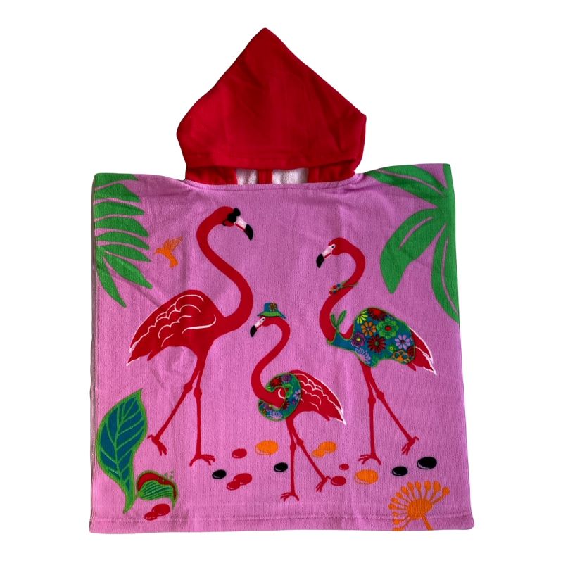 Poncho de bain enfant microfibre Familia