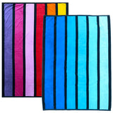 Pack Promo Serviettes de plage en coton Happy Blue Happy Chic , extra large - Le comptoir de la plage