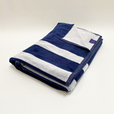 Serviette de plage éponge Velours Jacquard Regatta, extra large - Le comptoir de la plage