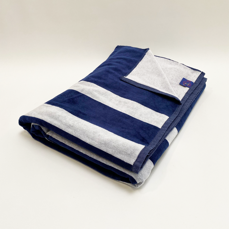 Serviette de plage éponge Velours Jacquard Regatta, extra large - Le comptoir de la plage