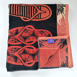 Serviette de plage éponge Velours Jacquard Sandala - Taille L