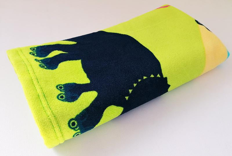 Serviette de plage microfibre 100% polyester Skatepark - Le comptoir de la plage