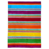 Serviette de plage en coton multicolore Kastela - Le comptoir de la plage