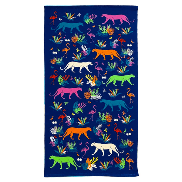 Serviette de plage enfant microfibre Junga - Le comptoir de la plage